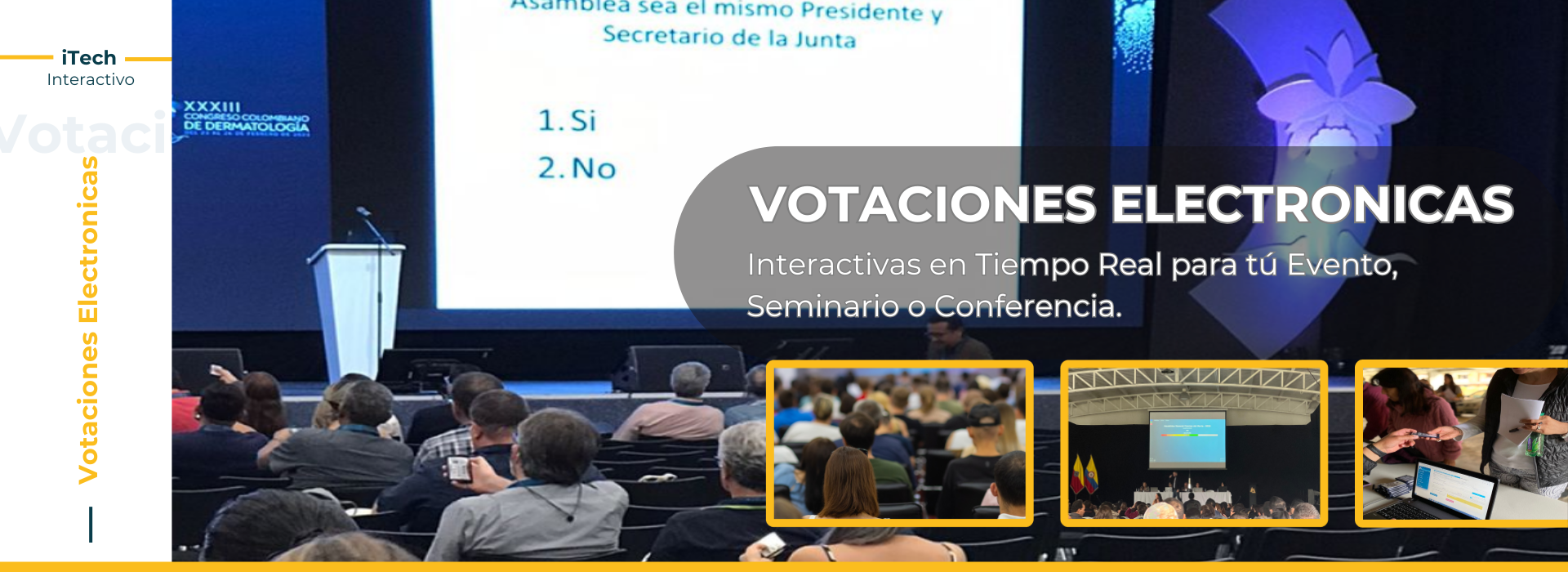 Banner Votaciones electronicas Itech