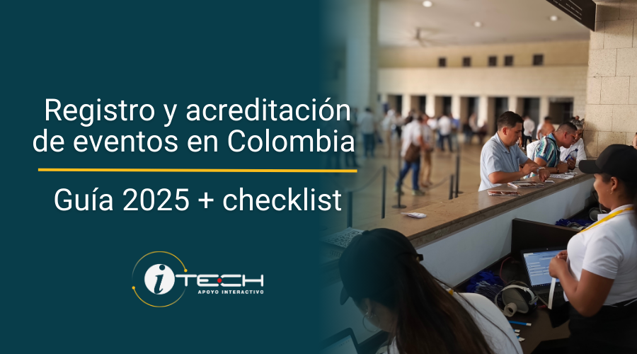 Registro y acreditación de eventos en Colombia