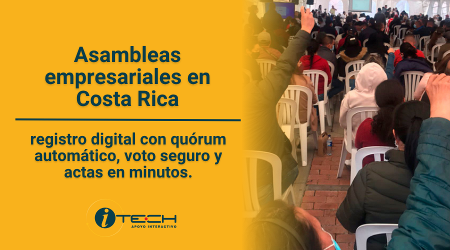 Asambleas empresariales en Costa Rica